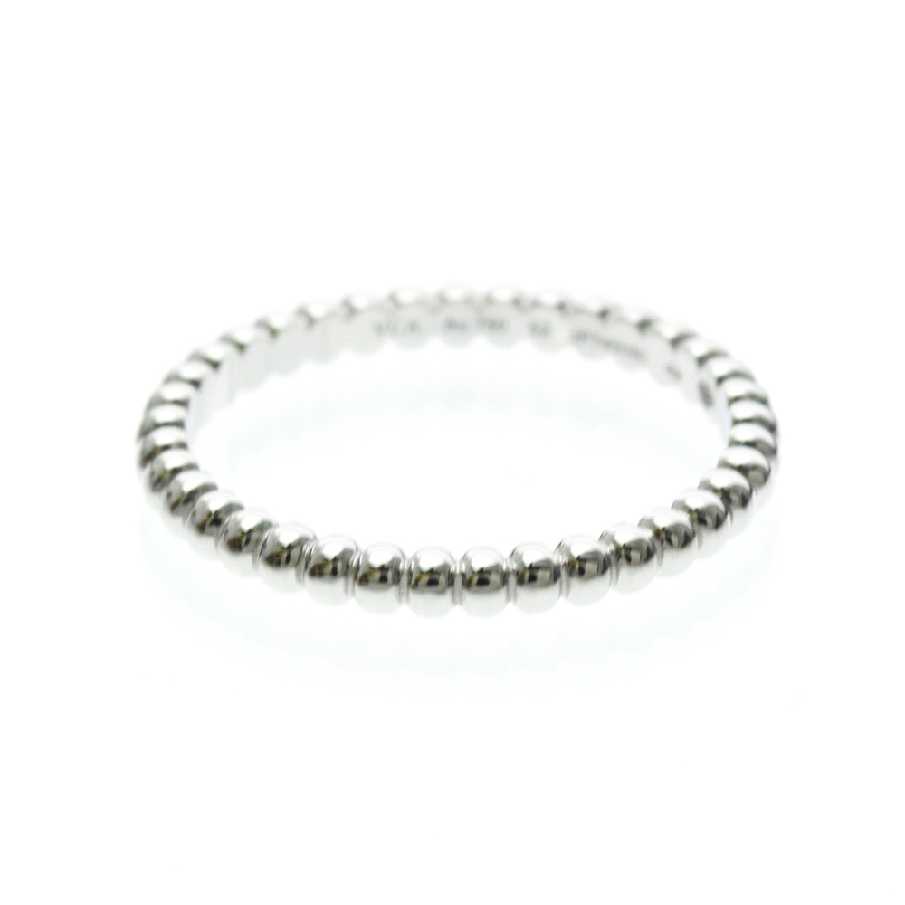 Van Cleef & Arpels Perlee 18K White Gold Small